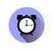 Clock vector time minute illustration alarm