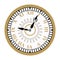 Clock watch alarms vector icons illustration
