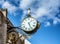 Clock in York, Yorkshire, England the UK