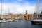 The Clocktower in Grand Harbour in Valletta Malta