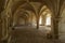 Cloister Abbey in Fontenay in France