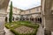 Cloister of the Abbey of Senanques near Gordes in Luberon, Provence, France