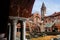 Cloister of the abbey of Staffarda Revello, Italy