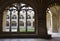 Cloister arches in Jeronimos monastery