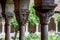 Cloister with areches and columns in NYC