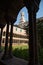 Cloister and bell tower of the Cathedral, Verona, Italy