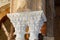 Cloister of the Benedictine monastery in the Cathedral of Monreale in Sicily. General view and details of the columns and capitals