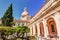 Cloister of the Benedictine Monastery of San Nicolo l`Arena in Catania,