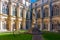 Cloister of the cathedral in Spanish town Burgos