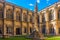 Cloister of the cathedral in Spanish town Burgos