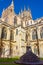 Cloister of the cathedral in Spanish town Burgos