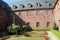 cloister of a convent - the mont-sainte-odile - france