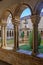 Cloister detail of the S. Bento monastery in Santo Tirso