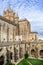 Cloister of the Evora Cathedral, the largest cathedral in Portugal.