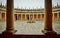 Cloister and fountain of the Serra do Pilar Monastery in Vila Nova de Gaia