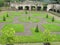 Cloister garden at Aberglasney, Wales UK