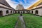 Cloister of Grosscomburg Monastery, Schwäbisch-Hall, Baden-Württemberg, Germany