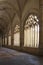 Cloister of a medieval church, segovia