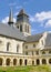 Cloister of the Notre-Dame de Fontevraud royal abbey