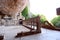 Cloister of old monastery of San Juan de la Pena, Huesca province, Aragon, Spain