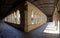 Cloister panorama of the S. Bento monastery in Santo Tirso