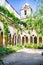 Cloister of San Francesco d& x27;Assisi Church in Sorrento, Italy