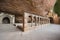 Cloister of San Juan de la Pena monastery in Huesca, Aragon, Spain.