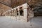 Cloister of San Juan de la Pena monastery in Huesca, Aragon, Spain.