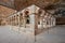 Cloister of San Juan de la Pena monastery in Huesca, Aragon, Spain.