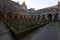 Cloister of St. Martin`s Cathedral, Utrecht