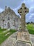 Clonmacnoise Monastery, County Offaly, Ireland