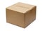 Close brown paper box