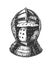 Close helmet, Armet