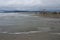 Close long exposure shot of sea and coast in Picnic Point area