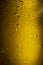 Close macro shot image glass of beer