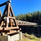 Close Photo of bridge , Yukon Territory