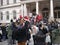 Close Rikers Protest and Rally on the steps of New York City Hall in New York, NY. USA