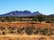 Close shot of mount sonder in the west macdonnell ranges