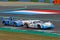 Close sport car race at French Historic Grand Prix