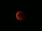 Close super blood moon