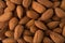 Close-up of almond nuts