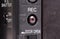 Close-up of a analogue camcorder,