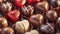 Close Up of Assorted Chocolates