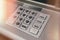 Close up ATM EPP machine keyboard or buttons of Automated Teller Machine Cash M