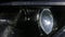 Close up of Audi A5 headlamps