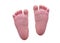 Close-up of babys feet