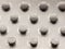 Close up of back of foil tablet packet white pills