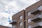 Close up of the balconies on the side of apartment building in Greenford Park