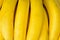 close up banana yellow pattern