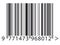 Close up of a barcode